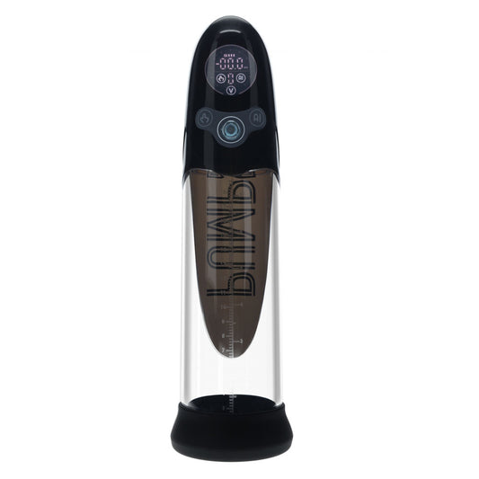 PUMPED Aqua-Pro Auto Pump - - /Clear USB Rechargeable AI-Enabled Submersible Auto Penis Pump