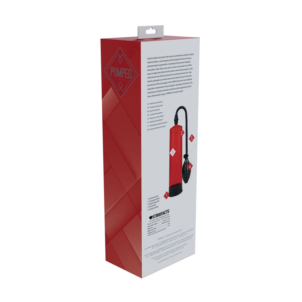 PUMPED Basic Pump 1 - - Penis Pump