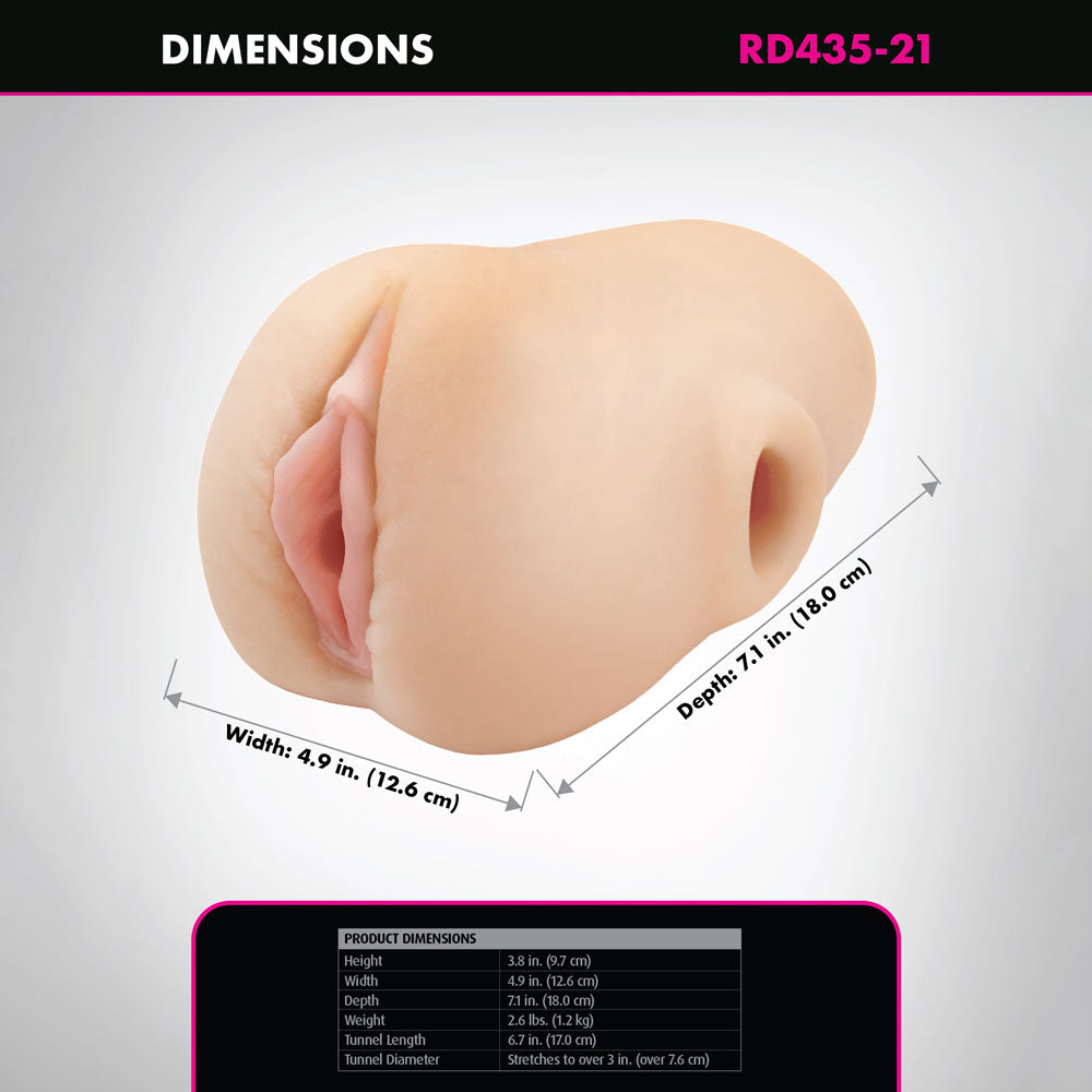 PDX Plus Pussy Pounder Squeeze Stroker - - Vagina Stroker