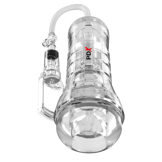 PDX Elite ViewTube Vac XXL Pump Stroker - Vagina Stroker with Suction Pump