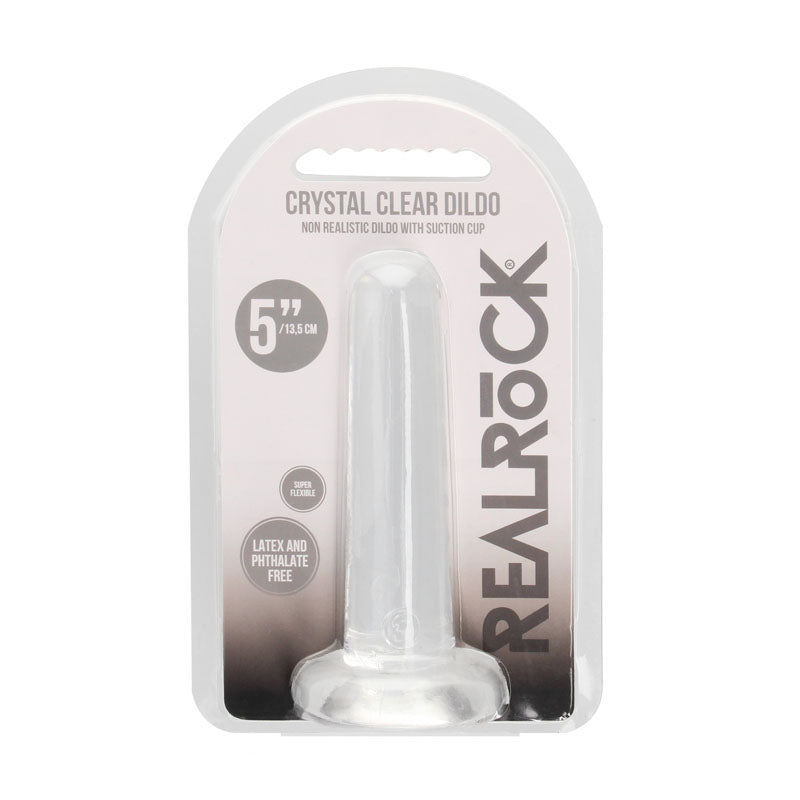 REALROCK Non Realistic Dildo With Suction Cup - 13.5 cm - 13.5 cm Dong