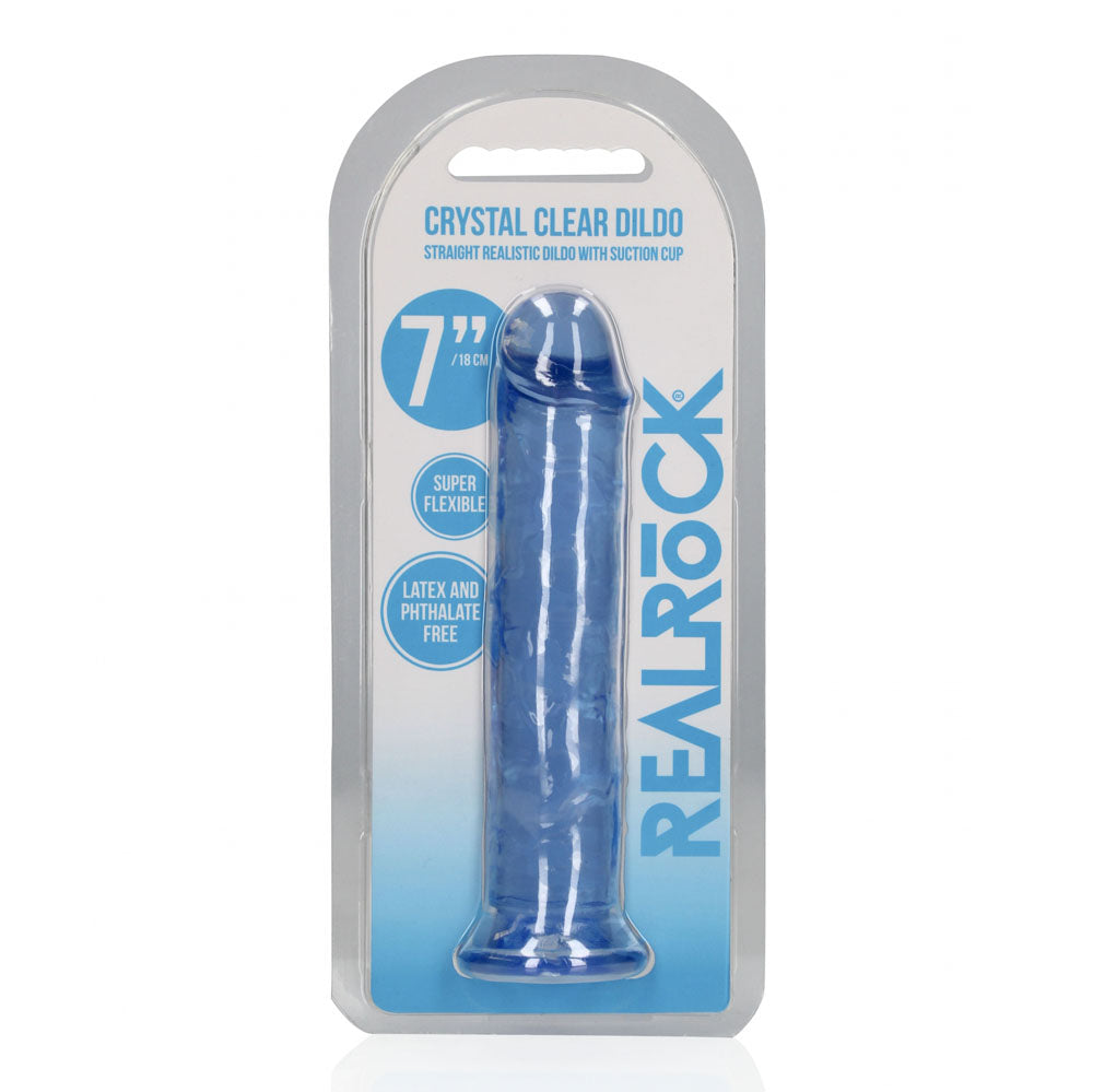 REALROCK 18 cm Straight Dildo - - 18 cm (7'') Dong