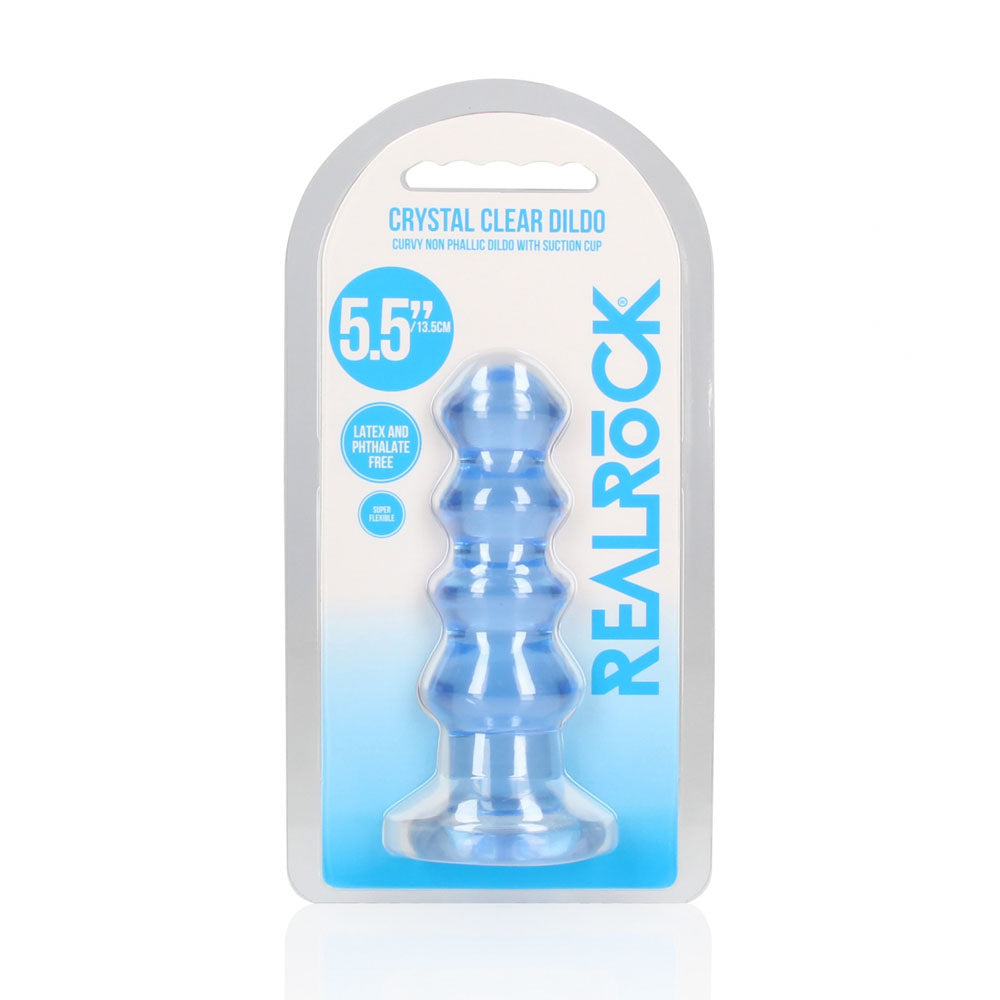 REALROCK 14 cm Curvy Anal Plug - - 14 cm (4.5'') Butt Plug