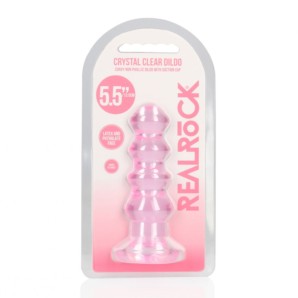 REALROCK 14 cm Curvy Anal Plug - - 14 cm (4.5'') Butt Plug