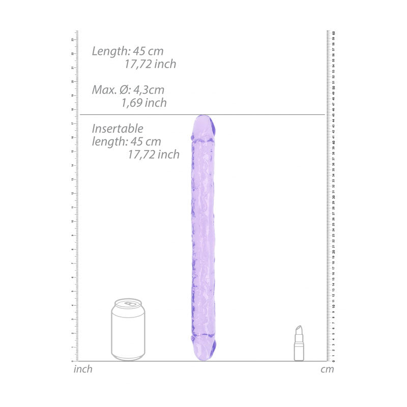 REALROCK 45 cm Double Dong - - 45 cm (18'') Double Dong