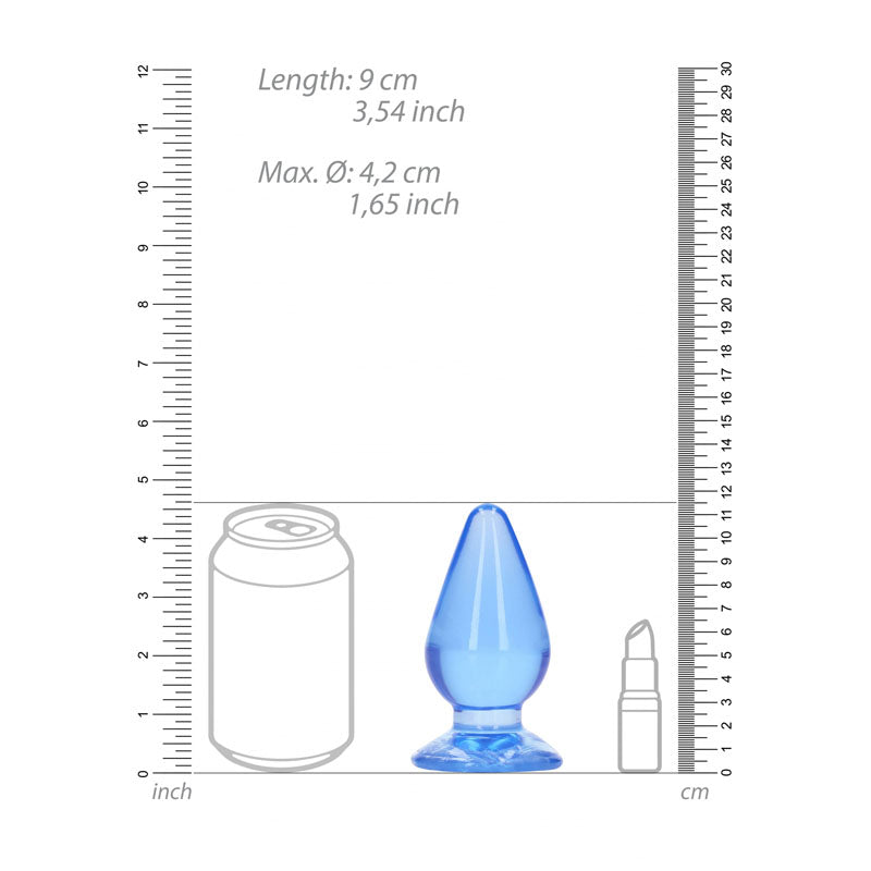 REALROCK 11.5 cm Anal Plug - - 11.5 cm (4.5'') Butt Plug