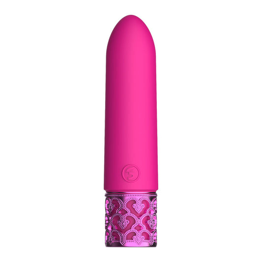 ROYAL GEMS Imperial - Silicone Rechargeable Bullet - 10 cm USB Rechargeable Bullet