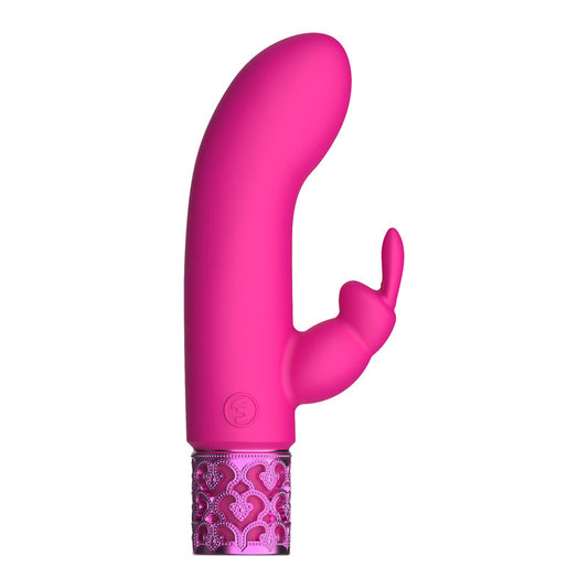 ROYAL GEMS Dazzling - Silicone Rechargeable Bullet - 12 cm USB Rechargeable Bullet