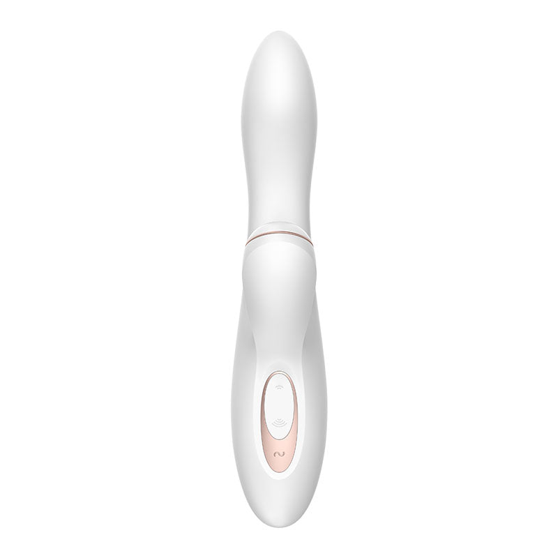 Satisfyer Pro + G-Spot - - 22 cm USB Rechargeable Rabbit Vibrator with Touch-Free Clitoral Stimulator