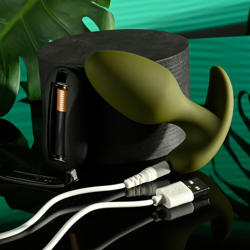 Selopa THE COLONEL - 10.1 cm USB Rechargeable Vibrating Butt Plug with Wireless Remote