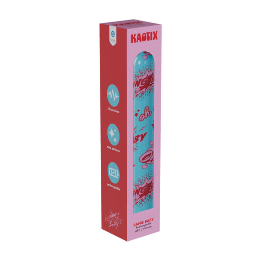 S-LINE Kaotix Display Box - USB Rechargeable Vibrators - Counter Display of 4 x 5 each