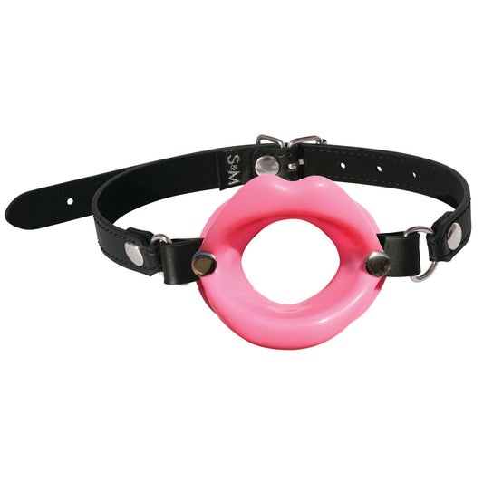 Sex & Mischief Silicone Lips Mouth Gag - - Mouth Restraint