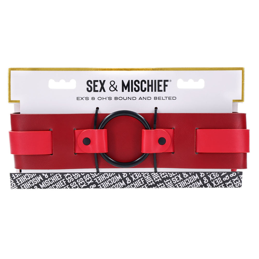 S&M Exs & Ohs Bound and Belted - Bondage Belt