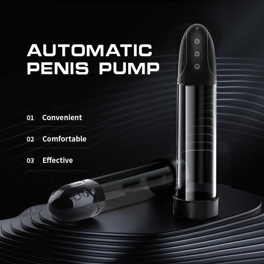 LuvPump Automatic Penis Pump - USB Rechargeable Automatic Penis Pump