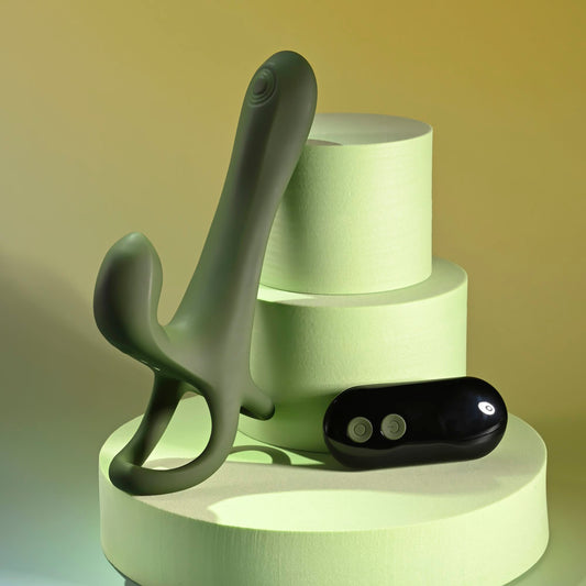 Zero Tolerance STRAP, TAP & GO - USB Rechargeable Vibrating & Tapping Penis Sleeve with Wireless Remote