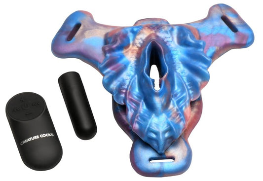 Creature Cocks Siren Snatch Silicone Strap-On