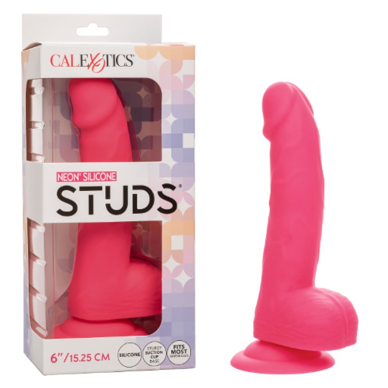 Neon® Silicone Studs® 6"/15.25 cm - Pink