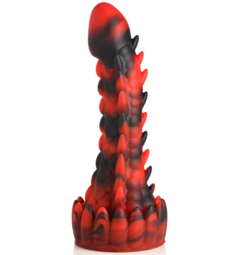 Creature Cocks Demon Rising Scaly Dragon Silicone Dildo