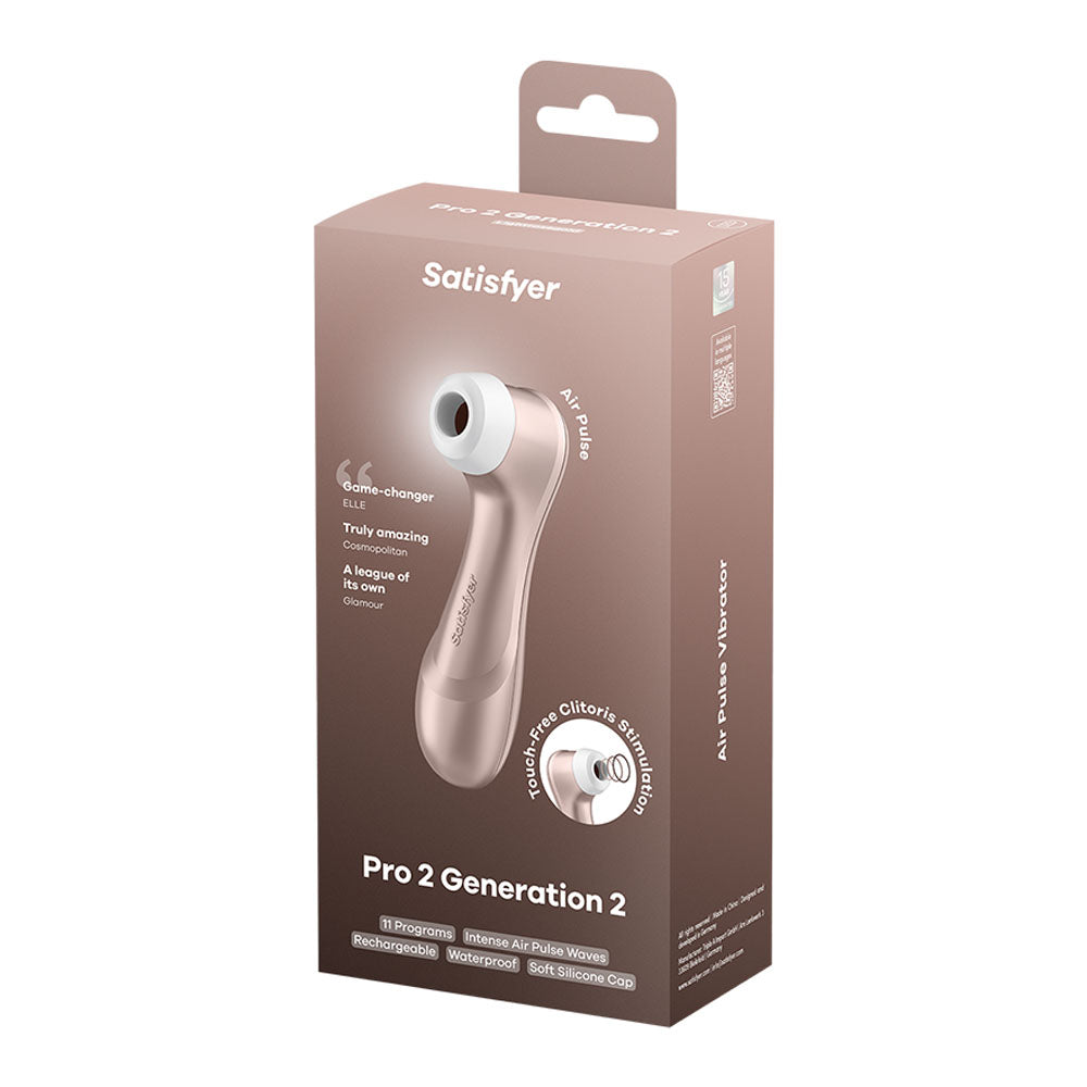 Satisfyer Pro 2 - - Touch-Free USB-C Rechargeable Clitoral Stimulator