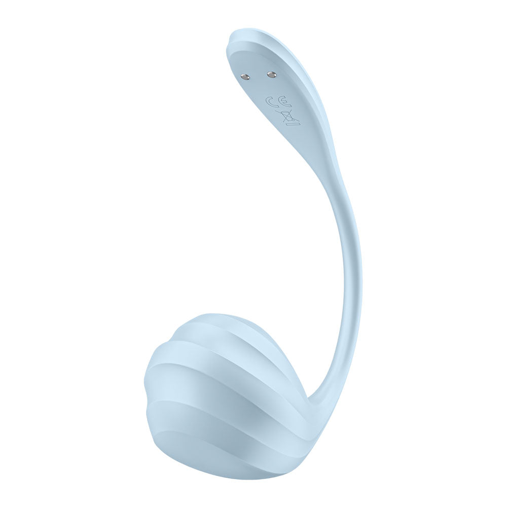 Satisfyer Smooth Petal - Light  - Light  USB Rechargeable Wearable Stimulator with App Control