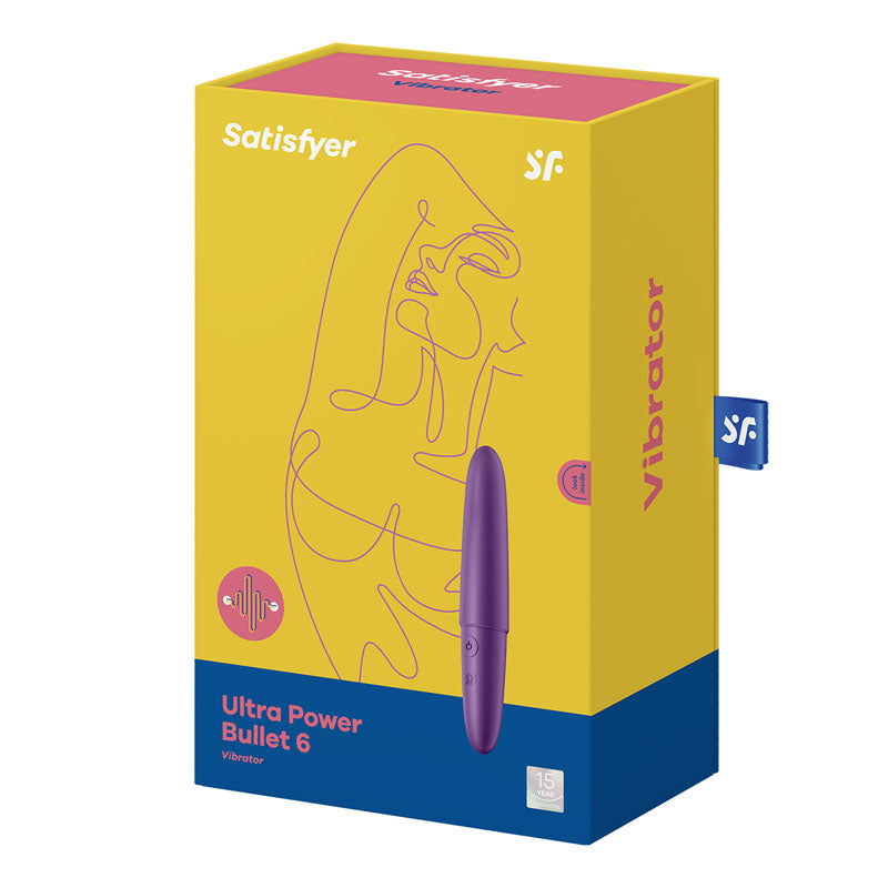 Satisfyer Ultra Power Bullet 6 -  USB Rechargeable Bullet