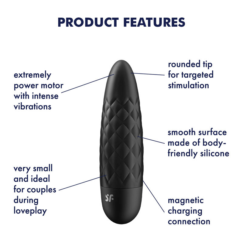 Satisfyer Ultra Power Bullet 5 -  USB Rechargeable Bullet