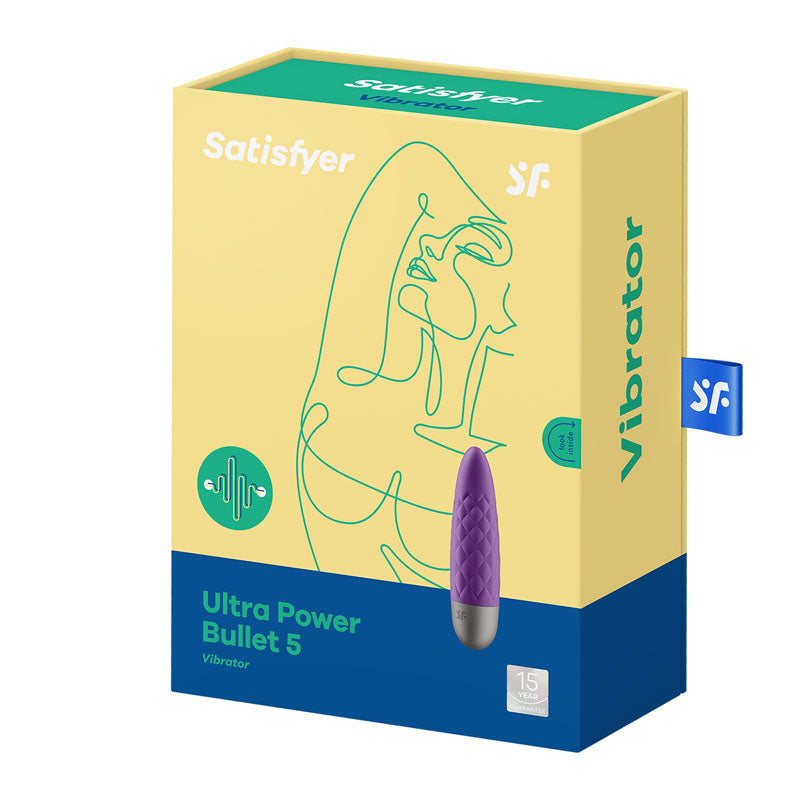 Satisfyer Ultra Power Bullet 5 -  USB Rechargeable Bullet
