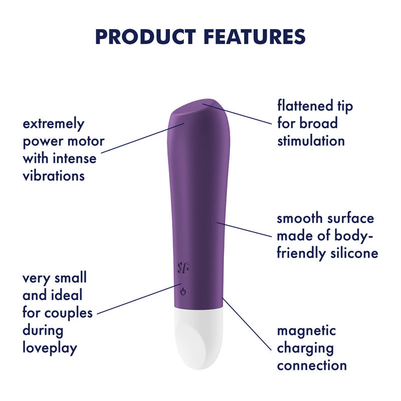 Satisfyer Ultra Power Bullet 2 -  USB Rechargeable Bullet