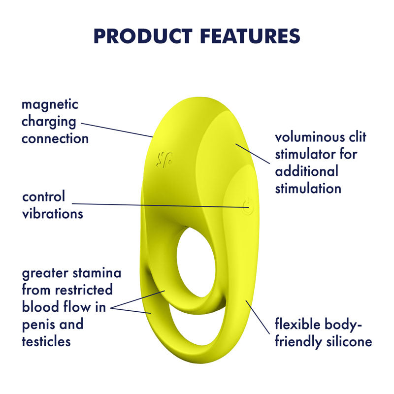 Satisfyer Spectacular Duo - Light  USB Rechargeable Cock & Balls Ring