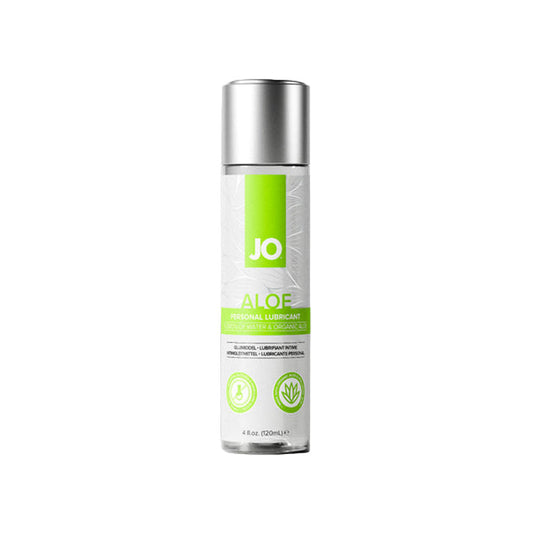 JO Aloe - 120ml - Water Based Lubricant with Aloe - 120 ml Bottle