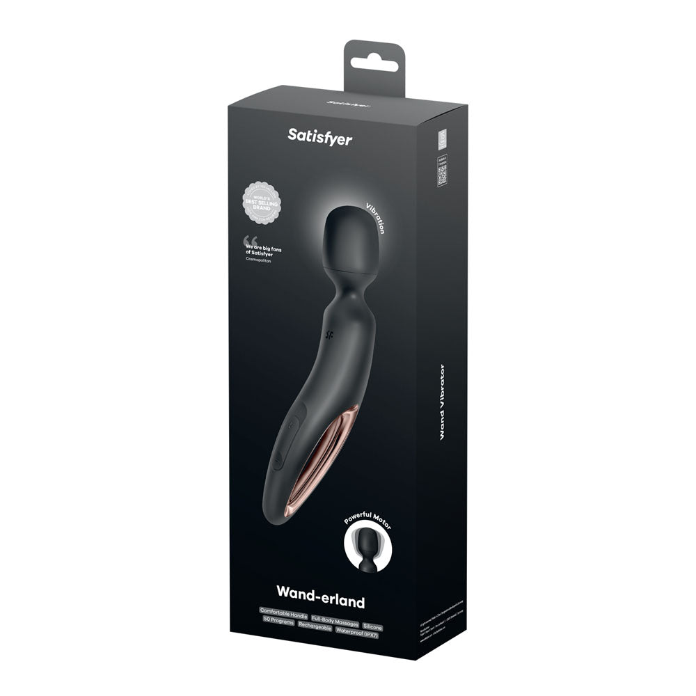 Satisfyer Wand-erland -  - /Rose Gold USB Rechargeable Massage Wand