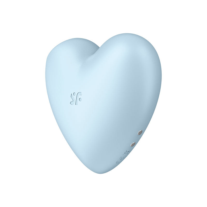 Satisfyer Cutie Heart -  -  USB Rechargeable Air Pulsation Stimulator with Vibration