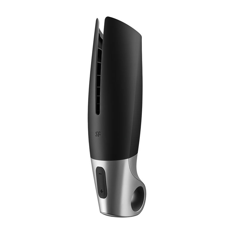 Satisfyer Power Masturbator -  USB Rechargeable Vibrating Masturbator with App Control