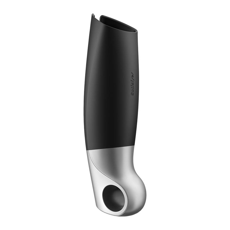 Satisfyer Power Masturbator -  USB Rechargeable Vibrating Masturbator with App Control