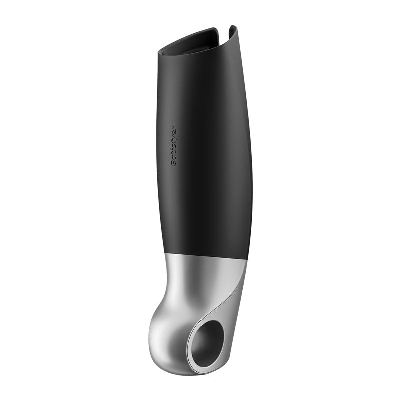 Satisfyer Power Masturbator -  USB Rechargeable Vibrating Masturbator with App Control