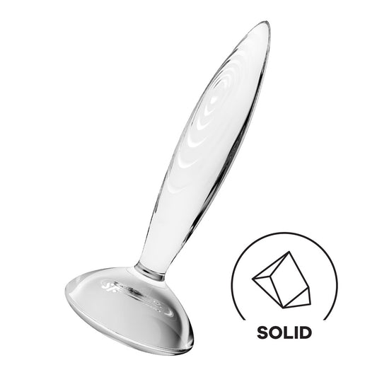 Satisfyer Sparkling Crystal -  Glass Butt Plug
