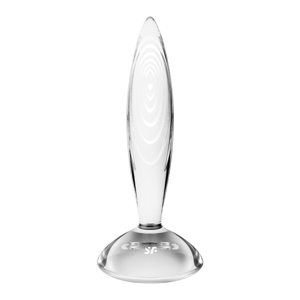 Satisfyer Sparkling Crystal -  Glass Butt Plug