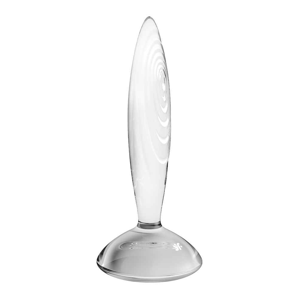 Satisfyer Sparkling Crystal -  Glass Butt Plug