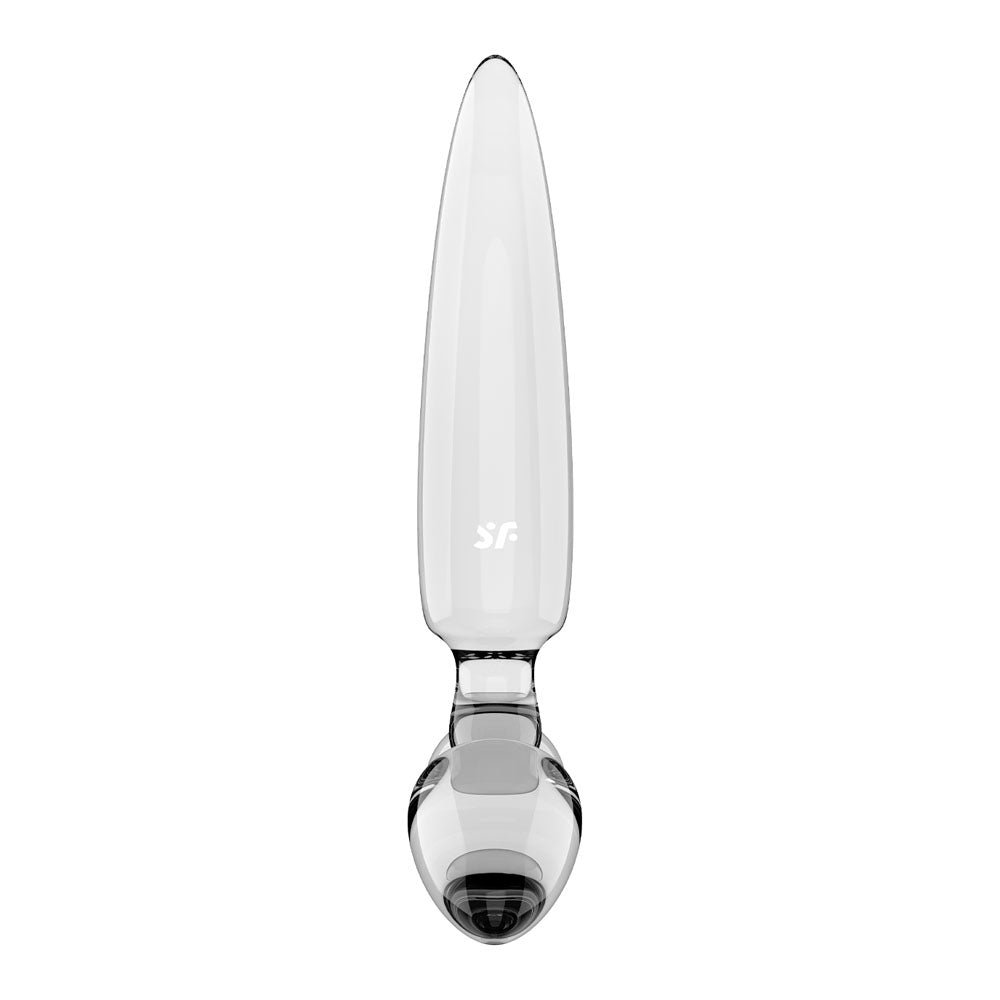 Satisfyer Triple Crystal 1 -  -  Glass 3-in-1 Butt Plug