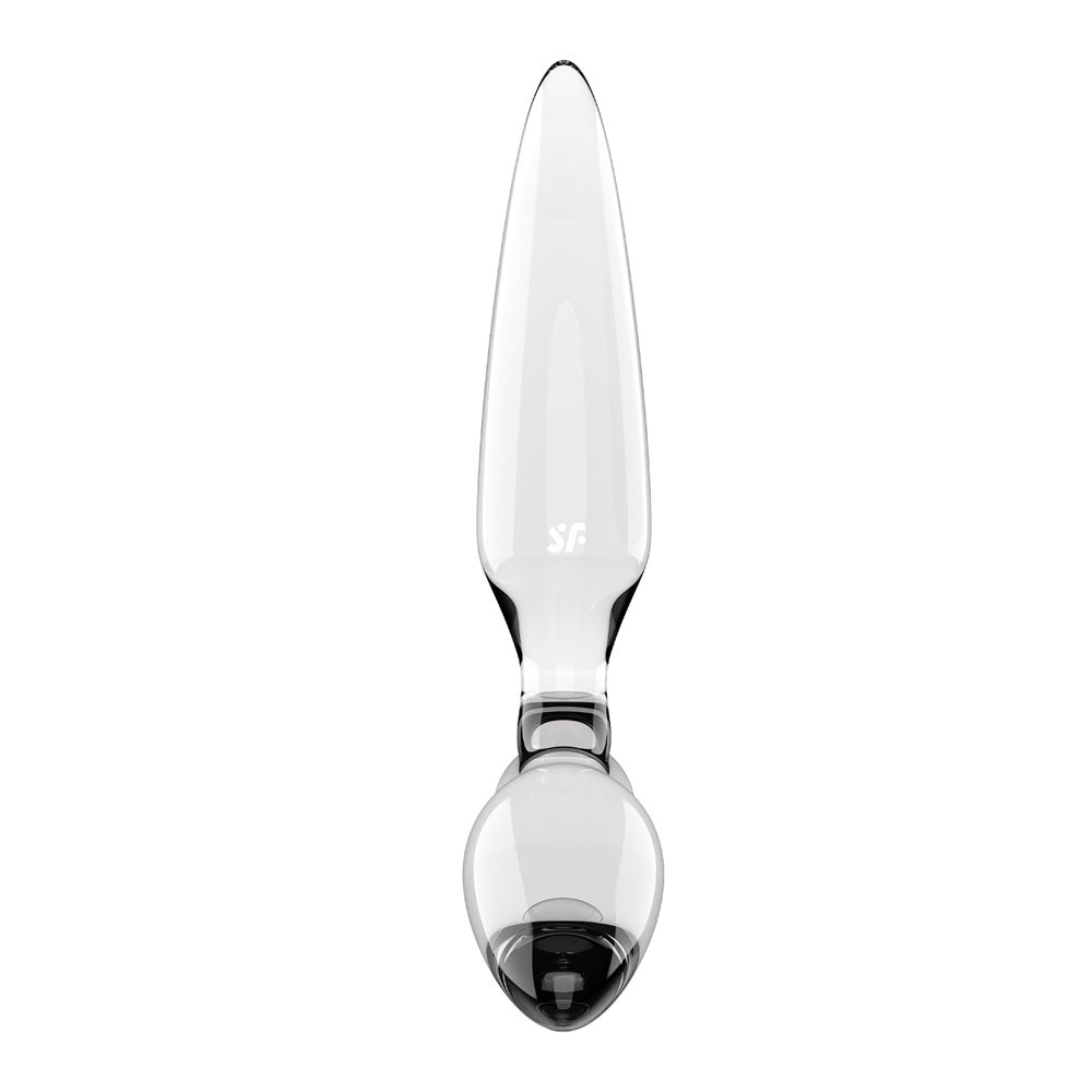 Satisfyer Triple Crystal 2 -  -  Glass 3-in-1 Butt Plug