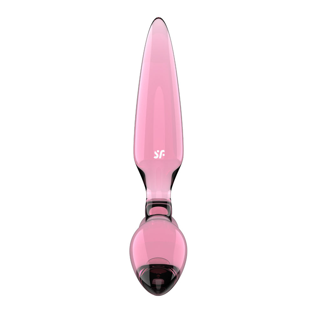 Satisfyer Triple Crystal 2 -  -  Glass 3-in-1 Butt Plug