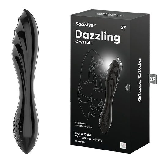 Satisfyer Dazzling Crystal 1 -  -  Glass Double Ended Dildo