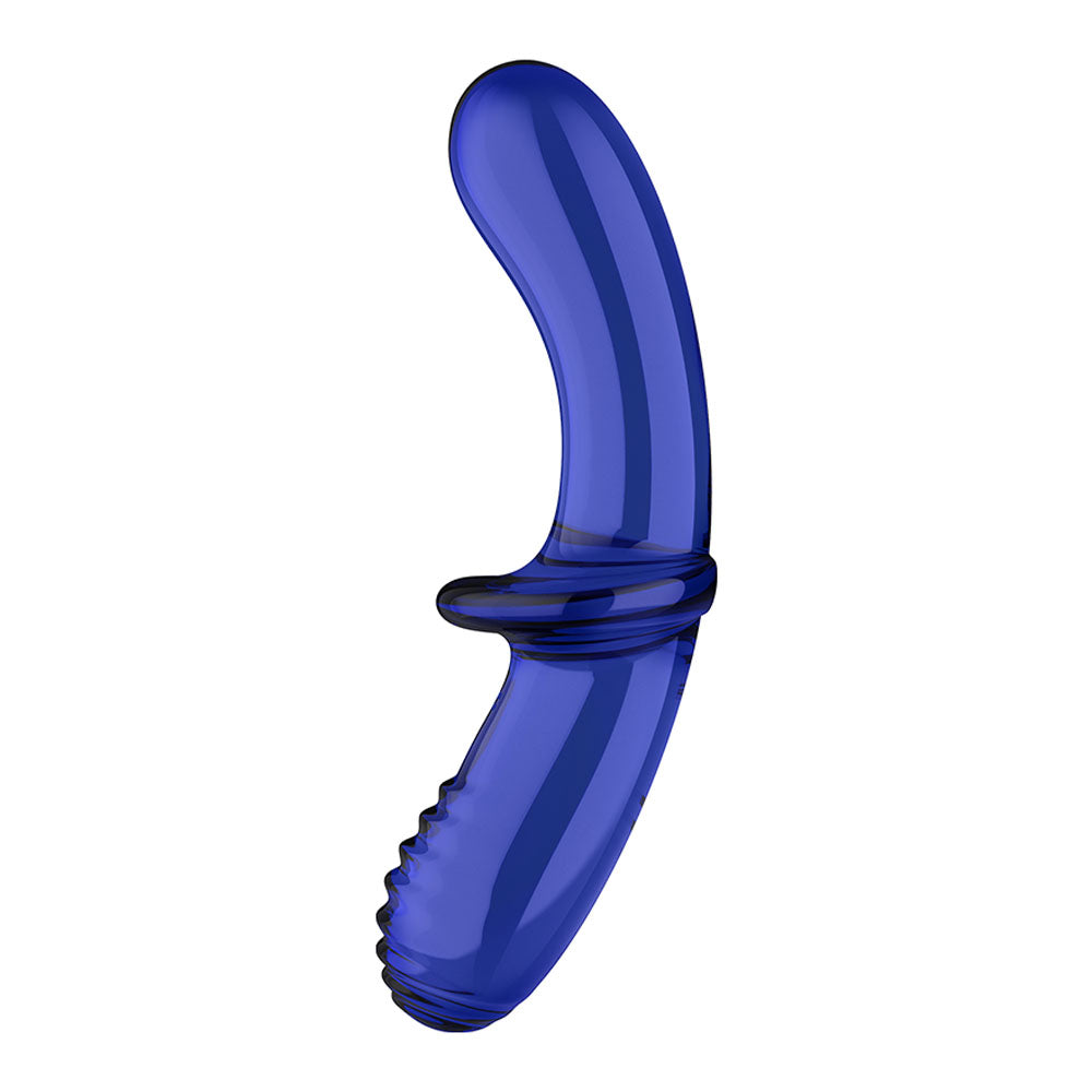 Satisfyer Double Crystal -  -  Glass Double Ended Dildo