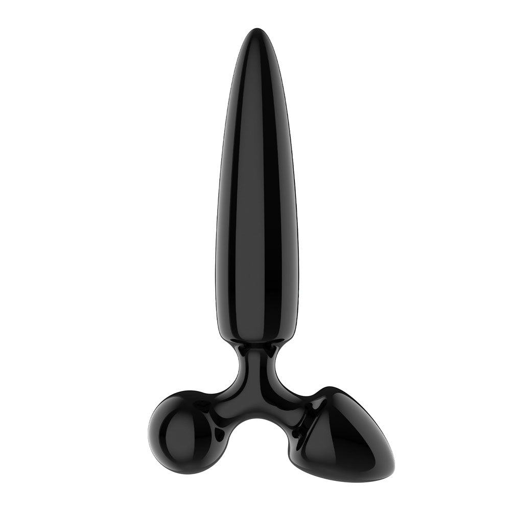 Satisfyer Triple Crystal 1 -  -  Glass 3-in-1 Butt Plug