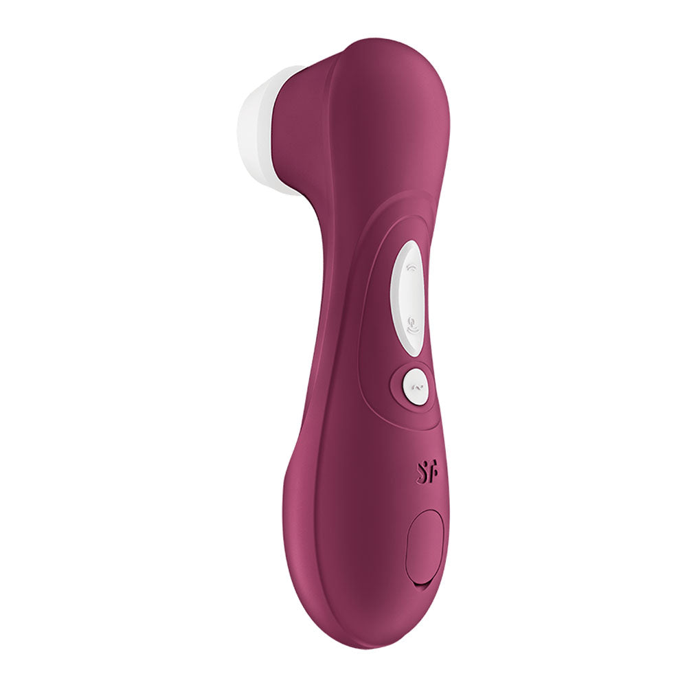 Satisfyer Pro 2 Generation 3 with App Control - Wine  - Wine  Touch-Free USB-C Rechargeable Clitoral Stimulator