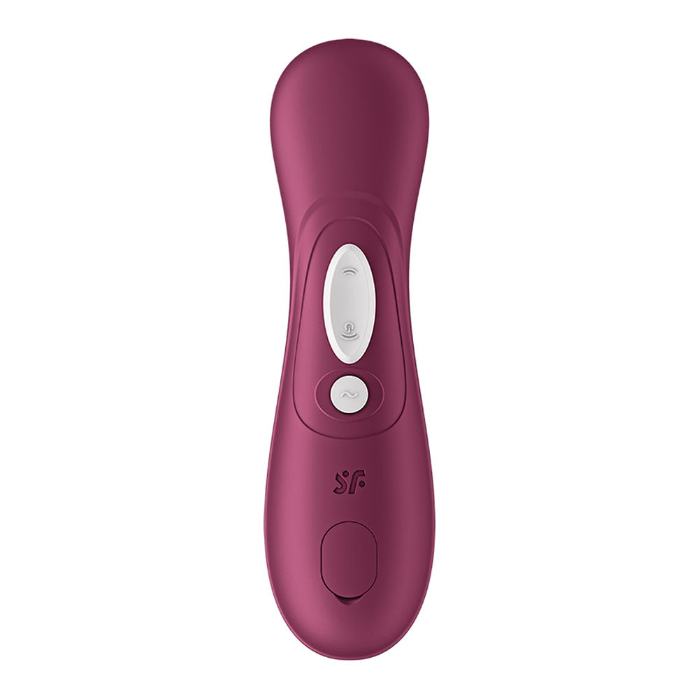 Satisfyer Pro 2 Generation 3 with App Control - Wine  - Wine  Touch-Free USB-C Rechargeable Clitoral Stimulator