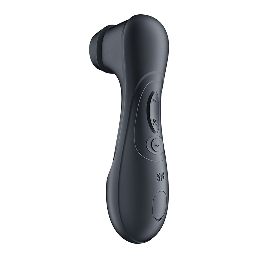Satisfyer Pro 2 Generation 3 with App Control - Dark Grey - Dark Grey Touch-Free USB-C Rechargeable Clitoral Stimulator
