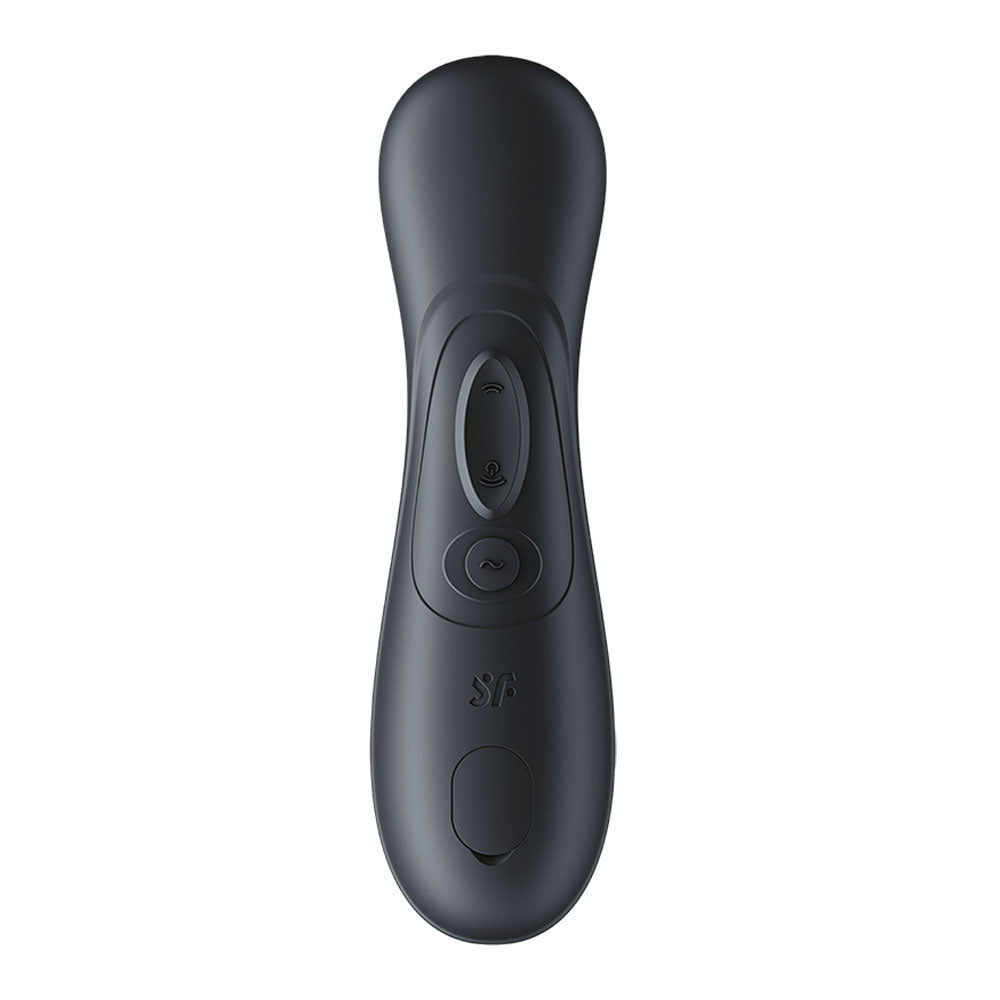 Satisfyer Pro 2 Generation 3 - Dark Grey - Dark Grey Touch-Free USB-C Rechargeable Clitoral Stimulator