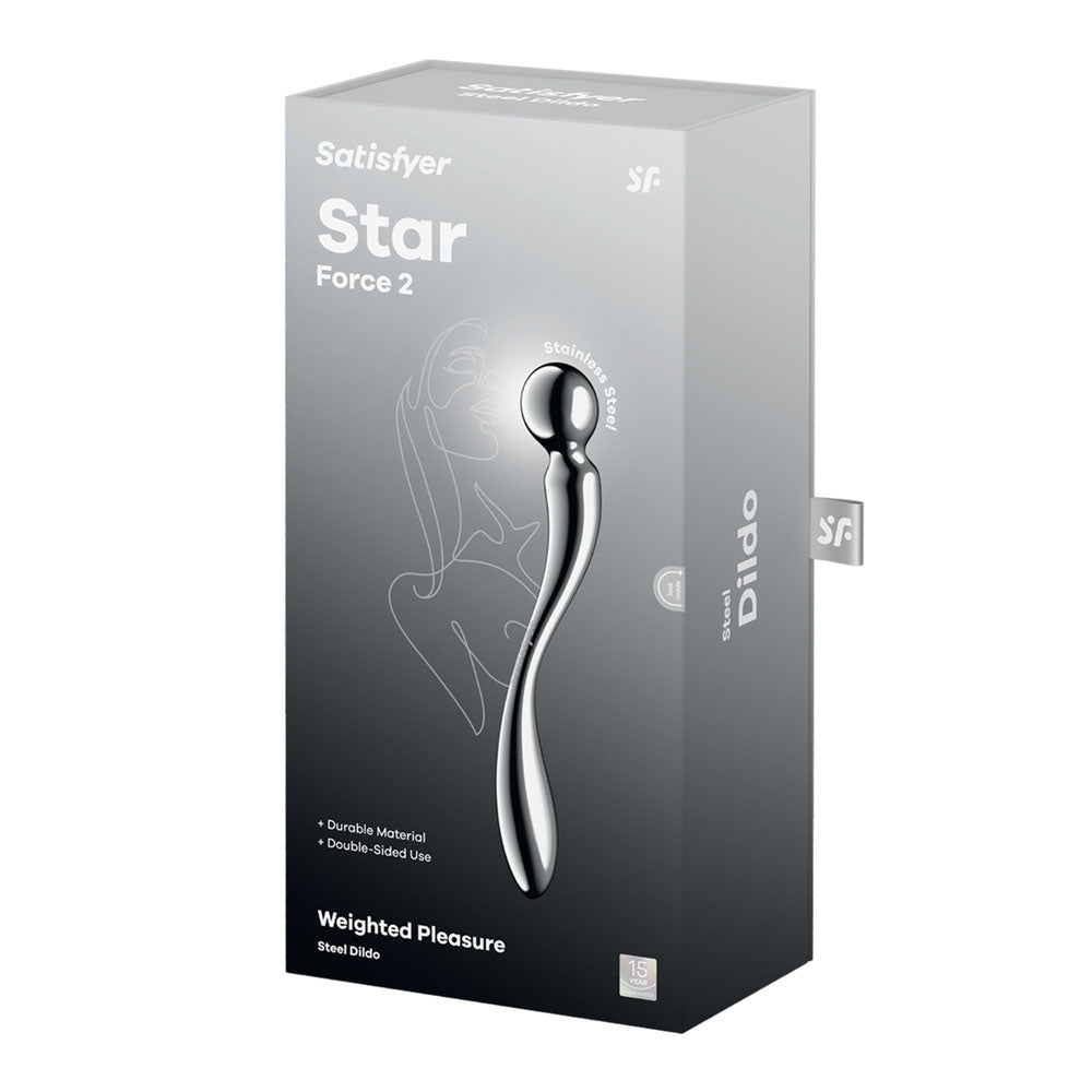 Satisfyer Star Force 2 -  Steel 22 cm Dildo