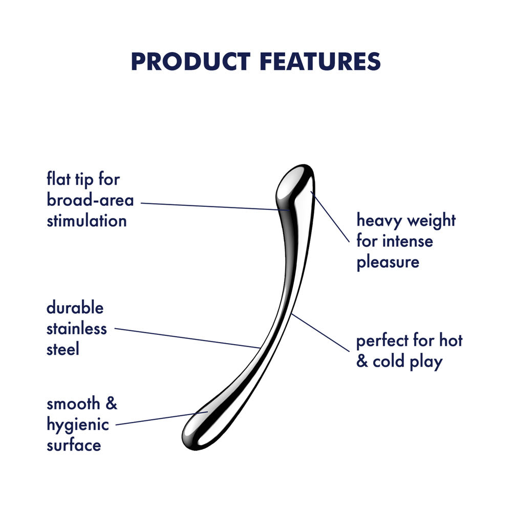 Satisfyer Cosmic Crest 1 -  Steel 24 cm Dildo